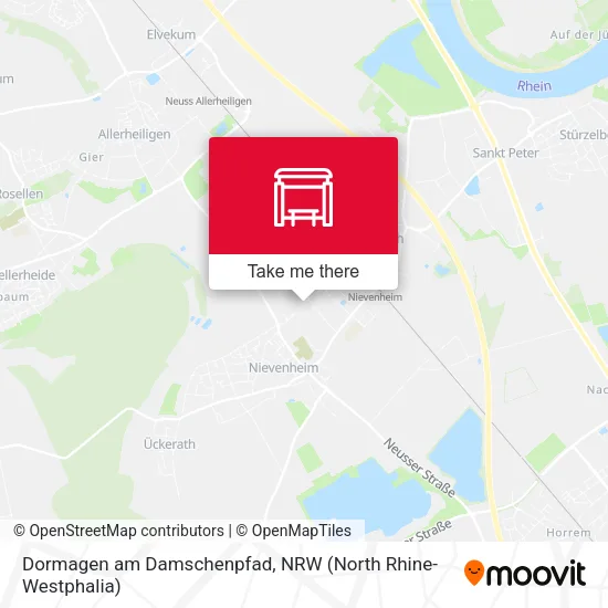 Карта Dormagen am Damschenpfad