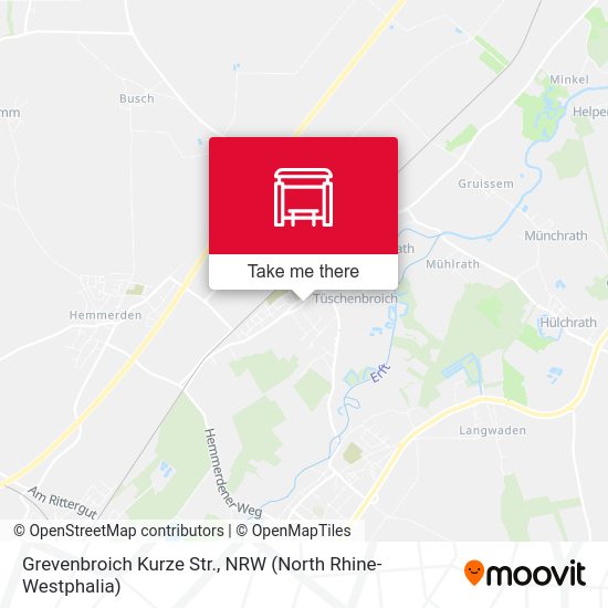 Grevenbroich Kurze Str. map