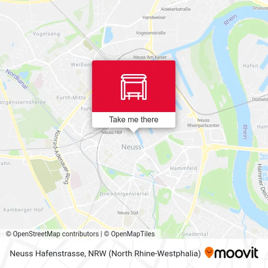 Карта Neuss Hafenstrasse