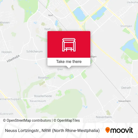 Карта Neuss Lortzingstr.