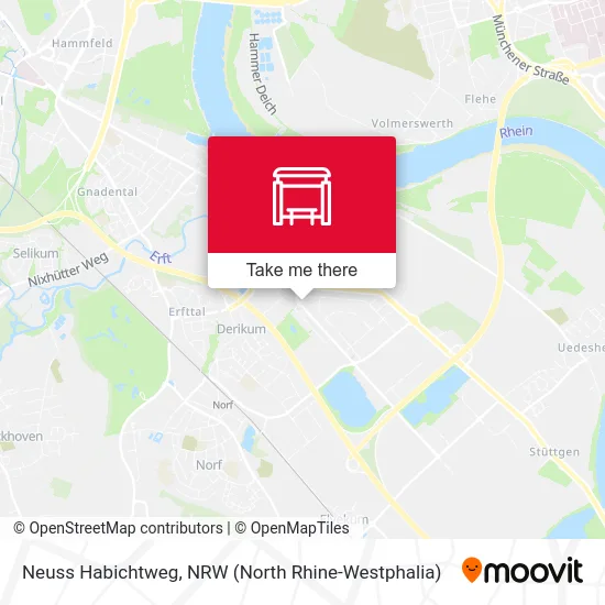 Карта Neuss Habichtweg