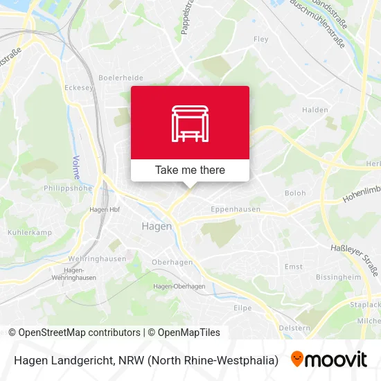 Карта Hagen Landgericht