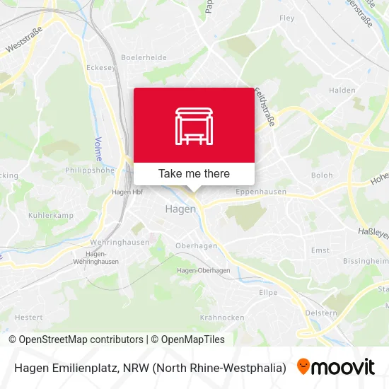 Карта Hagen Emilienplatz