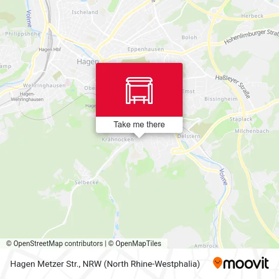 Карта Hagen Metzer Str.