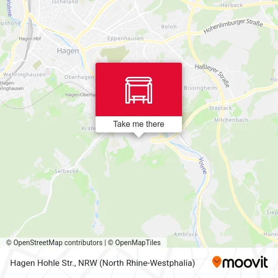 Карта Hagen Hohle Str.