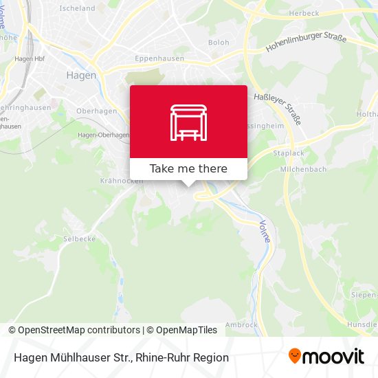 Hagen Mühlhauser Str. map