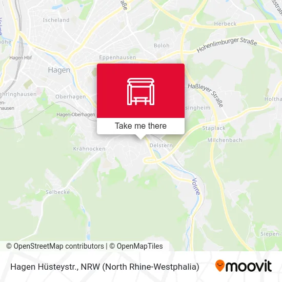 Hagen Hüsteystr. map