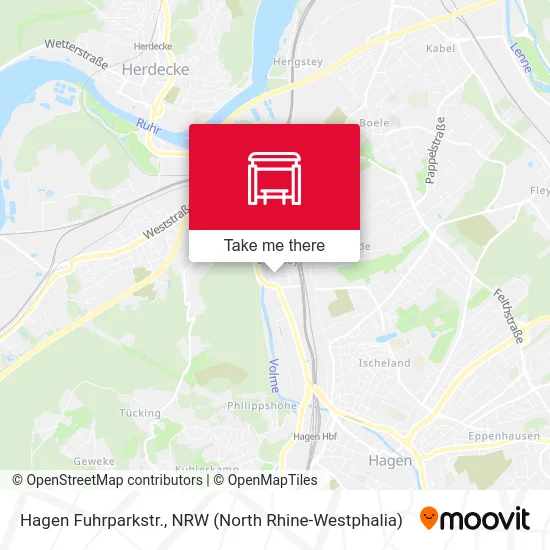 Hagen Fuhrparkstr. map