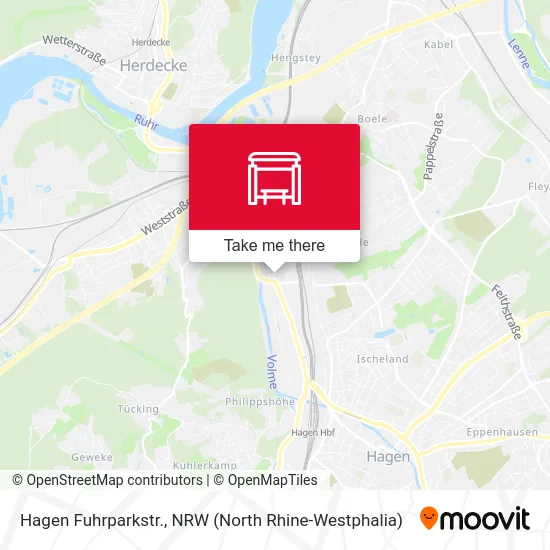 Hagen Fuhrparkstr. map