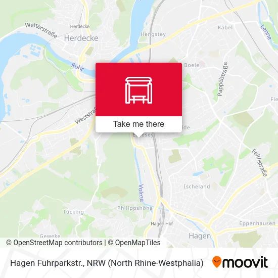 Hagen Fuhrparkstr. map