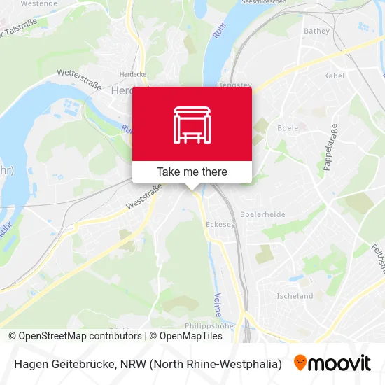 Карта Hagen Geitebrücke
