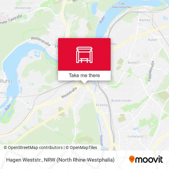 Карта Hagen Weststr.