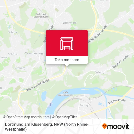 Dortmund am Klusenberg map