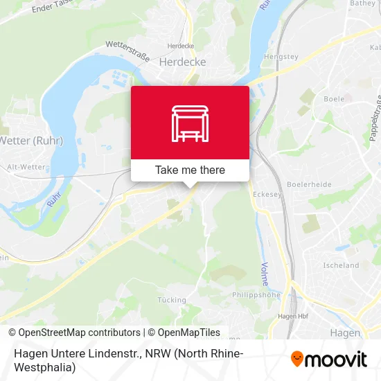 Карта Hagen Untere Lindenstr.