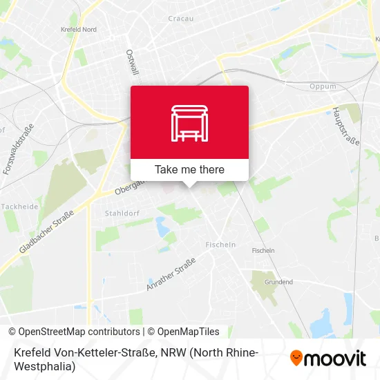 Krefeld Von-Ketteler-Straße map