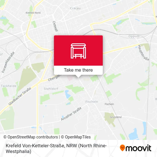 Krefeld Von-Ketteler-Straße map