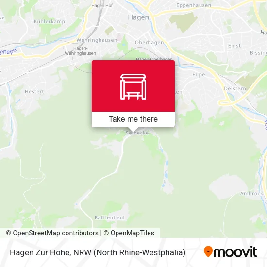 Карта Hagen Zur Höhe