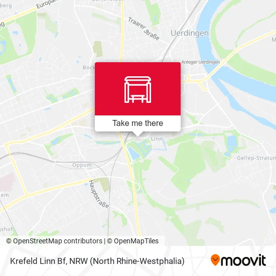 Карта Krefeld Linn Bf