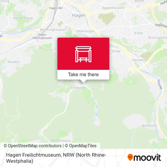 Hagen Freilichtmuseum map