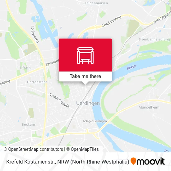 Krefeld Kastanienstr. map