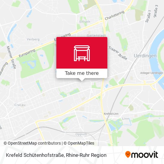 Krefeld Schütenhofstraße map