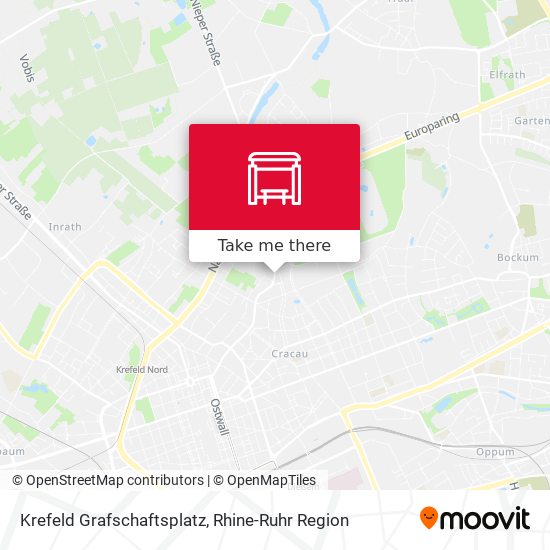 Krefeld Grafschaftsplatz map