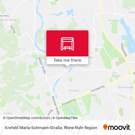 Krefeld Maria-Sohmann-Straße map