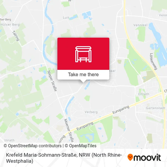 Krefeld Maria-Sohmann-Straße map