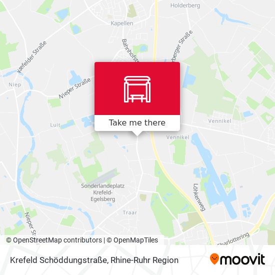 Krefeld Schöddungstraße map