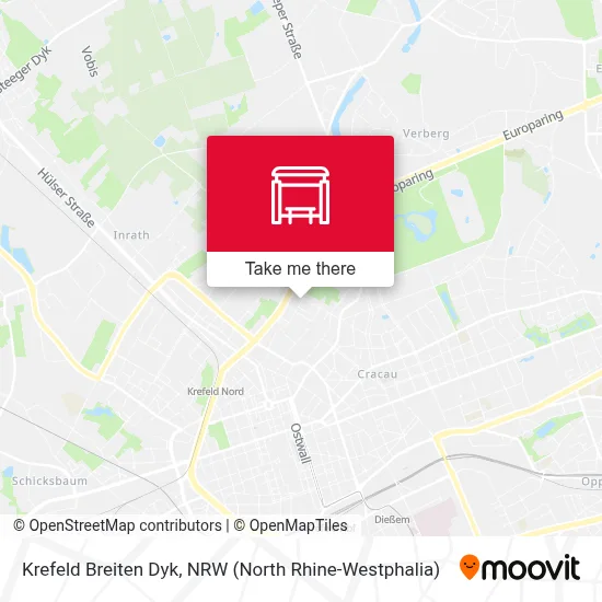 Krefeld Breiten Dyk map