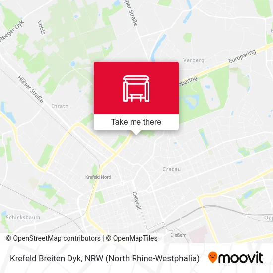 Krefeld Breiten Dyk map