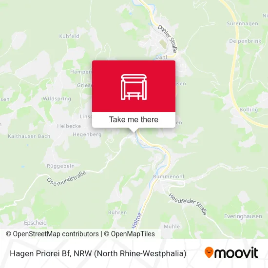 Карта Hagen Priorei Bf