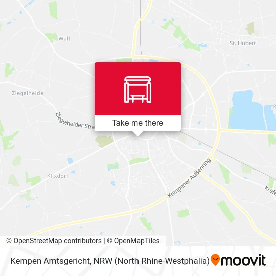 Карта Kempen Amtsgericht