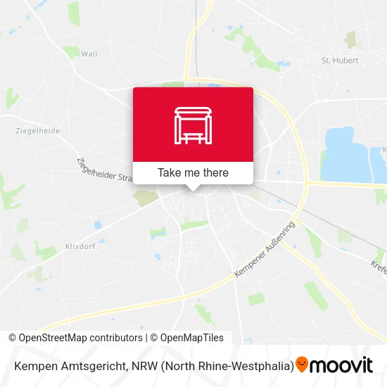 Карта Kempen Amtsgericht