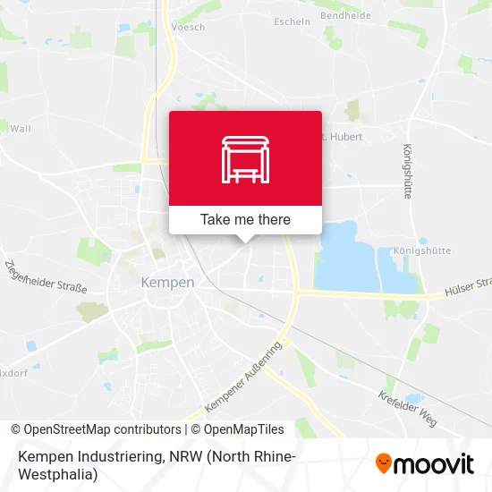 Карта Kempen Industriering