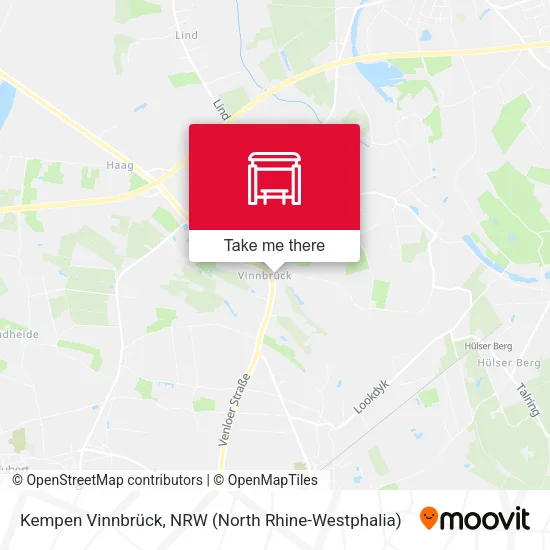 Карта Kempen Vinnbrück
