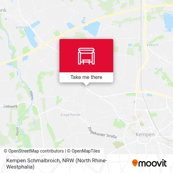 Карта Kempen Schmalbroich