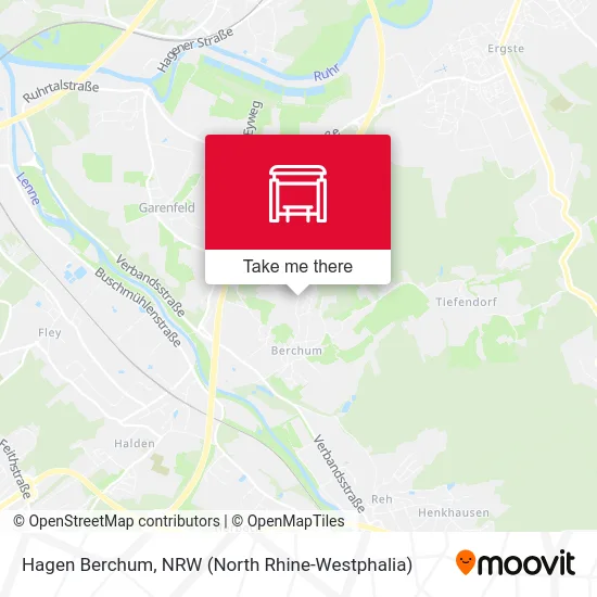 Карта Hagen Berchum