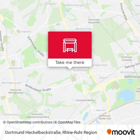 Dortmund Heckelbeckstraße map