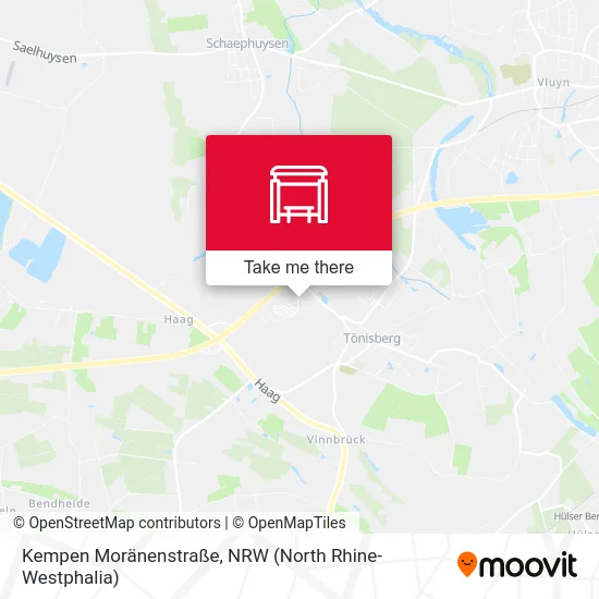 Карта Kempen Moränenstraße