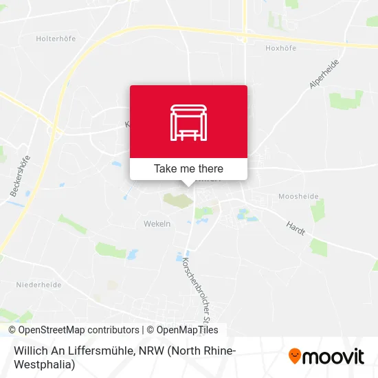 Карта Willich An Liffersmühle