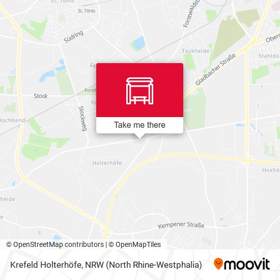 Krefeld Holterhöfe map