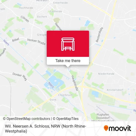 Карта Wil. Neersen A. Schloss