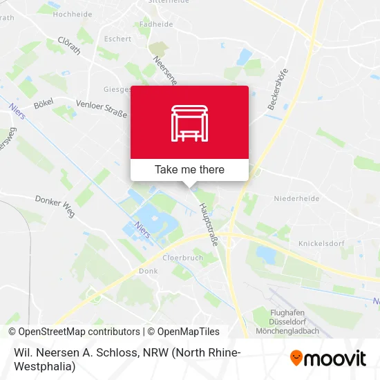 Карта Wil. Neersen A. Schloss