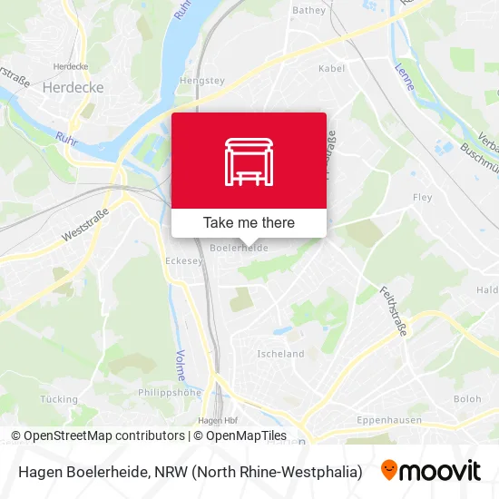 Карта Hagen Boelerheide