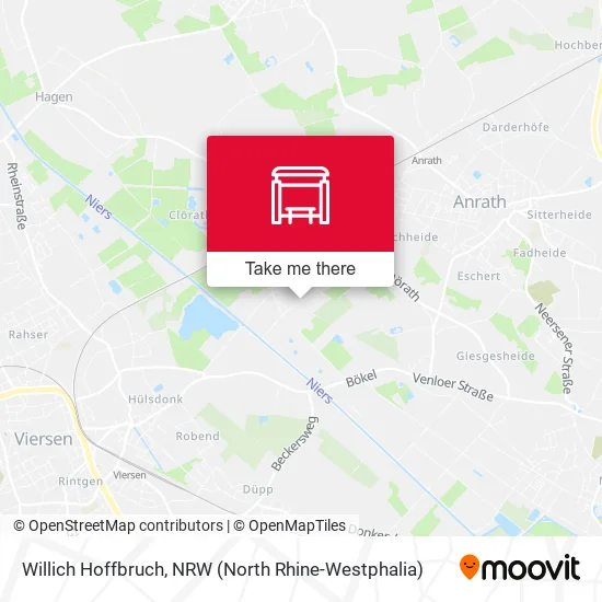 Карта Willich Hoffbruch