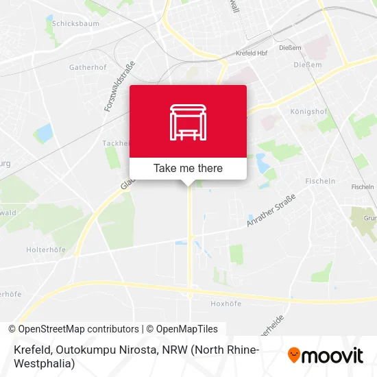 Карта Krefeld, Outokumpu Nirosta