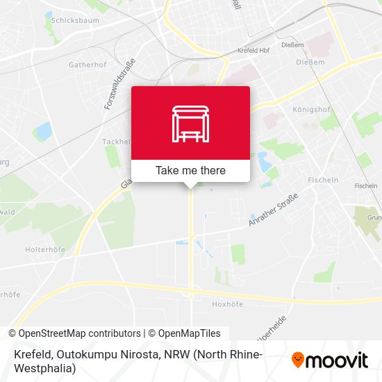 Карта Krefeld, Outokumpu Nirosta