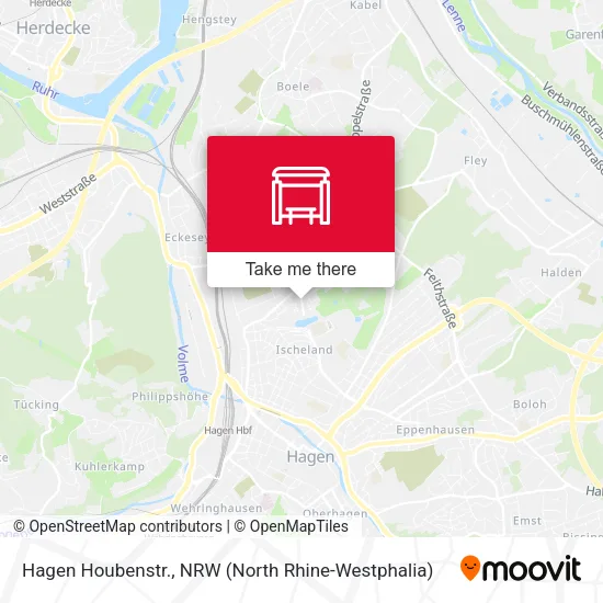 Карта Hagen Houbenstr.