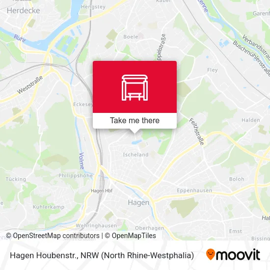 Карта Hagen Houbenstr.